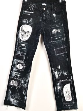Black Denim Jeans